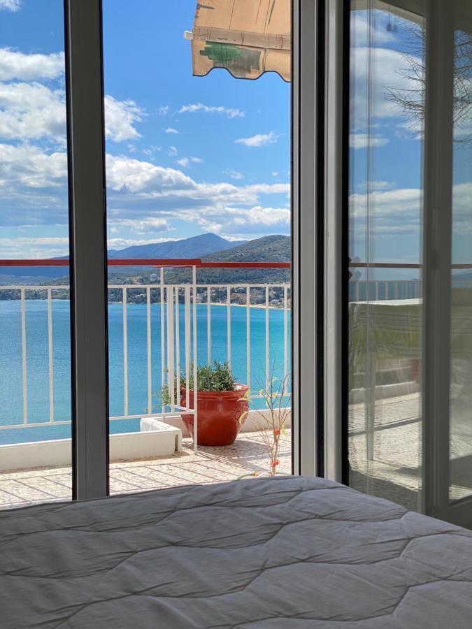 Mimoza'S Sea View Apartment PalaiónTsiflíkion Eksteriør billede
